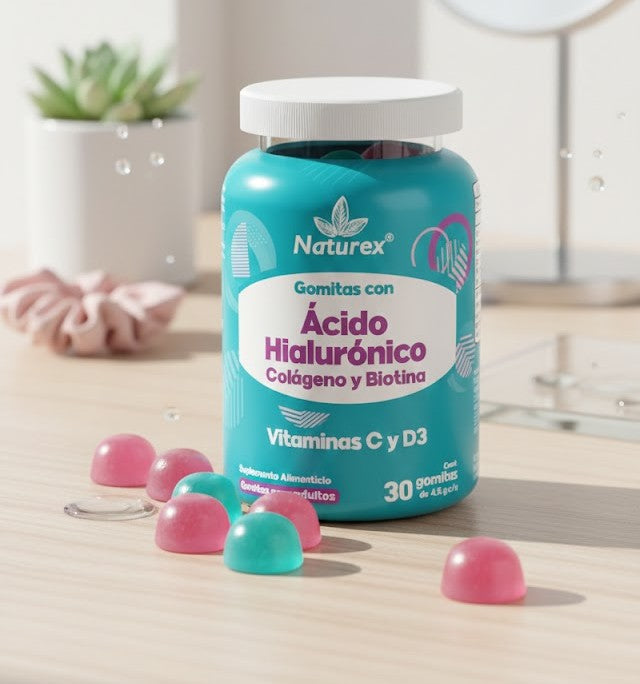 Gomitas de Ácido Hialurónico - 30 Gomitas | 4.5g c/u