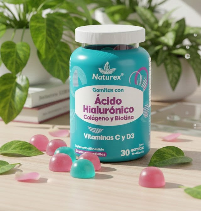 Gomitas de Ácido Hialurónico - 30 Gomitas | 4.5g c/u